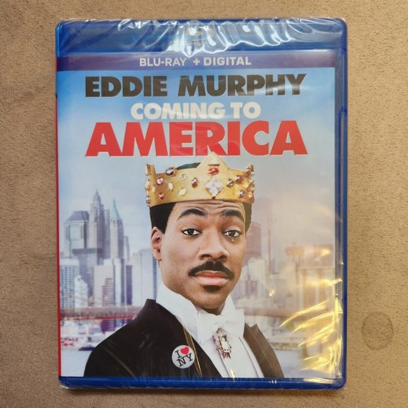 SEALED Coming to America BLU-RAY + DIGITAL Eddie Murphy Comedy - Picture 1 of 2